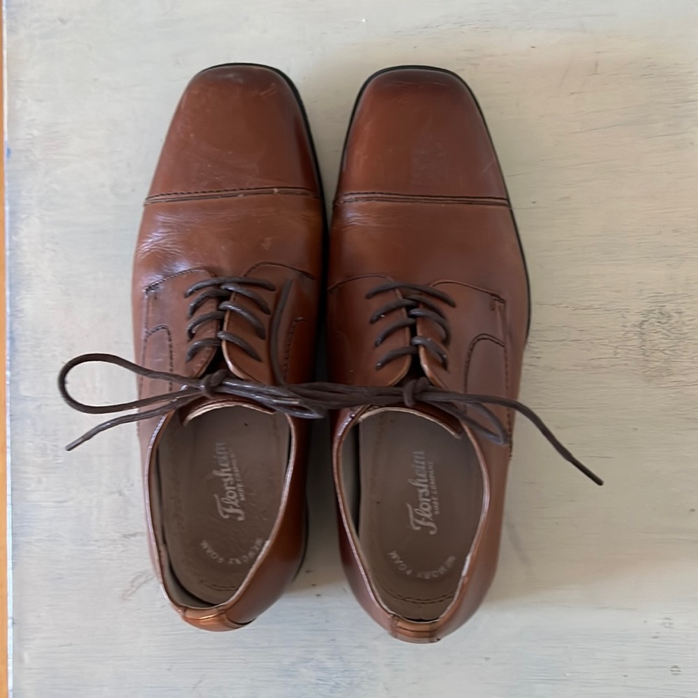 Barely worn boys dress shoes
